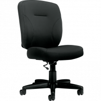 Offices To Go® Yoho Plus Task Chair Armless Black