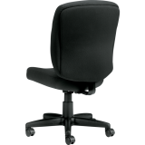 Offices To Go® Yoho Plus Task Chair Armless Black