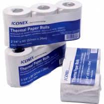 Iconex™ Paper Rolls Thermal 2-1/4" x 1-7/8" (85'L) 3 rolls/pkg