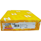 Classic® Laid Paper 24 lb 8-1/2" x 11" Natural White 500/pkg