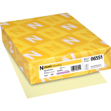 Classic® Laid Paper 24 lb 8-1/2" x 11" Baronial Ivory 500/pkg
