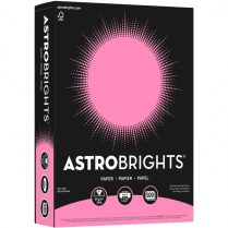Astrobrights® 24lb Paper 8-1/2" x 11" Pulsar Pink 500/pkg