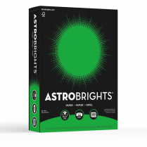 Astrobrights® 24lb Paper 8-1/2" x 11" Gamma Green 500/pkg