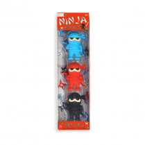 ooly Ninja Erasers 3/pack