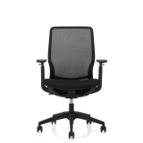 Offices to Go® Kody Mesh Synchro Tilter Chair Black