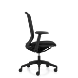 Offices to Go® Kody Mesh Synchro Tilter Chair Black
