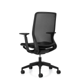 Offices to Go® Kody Mesh Synchro Tilter Chair Black