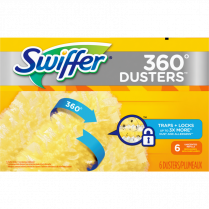 SWIFFER 360DEG DUSTER REFILLS 6/BOX