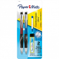 Paper Mate® ComfortMate Ultra™ Mechanical Pencils 0.7mm Assorted Colours 2/pkg
