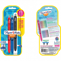 Paper Mate® Inkjoy® Retractable Gel Pen 0.7 mm Assorted Colors 3/pkg