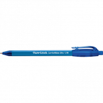Paper Mate® ComfortMate Ultra™ Retractable Ball Point Pens Medium Point Blue 12/box