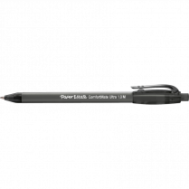 Paper Mate® ComfortMate Ultra™ Retractable Ball Point Pens Medium Point Black 12/box