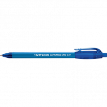 Paper Mate® ComfortMate Ultra™ Retractable Ball Point Pens Fine Point Blue 12/box