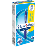 Paper Mate® Profile® Retractable Ball Point Pens Super Bold Point Blue 12/box