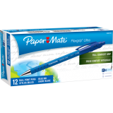 Paper Mate® FlexGrip® Ultra Retractable Ball Point Pen Fine Point Blue 12/box