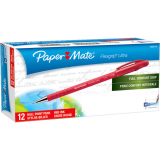 Paper Mate® FlexGrip Ultra® Ball Point Stick Pens Medium Point Red 12/box