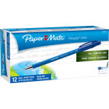 Paper Mate® FlexGrip Ultra® Ball Point Stick Pens Fine Point Blue 12/box