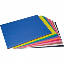 Prang® Construction Paper 18" x 24" Assorted Colours 50/pkg