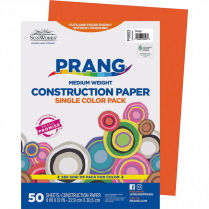 Prang® Construction Paper 9 x 12 Orange 50/pkg