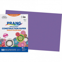 Prang® Construction Paper 12 x 18 Violet 50/pkg
