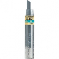 Pentel® Super Hi-Polymer® Pencil Leads H 0.7 mm 12/Tube