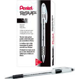 Pentel® R.S.V.P.® Pens Fine Point Black 12/box