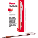 Pentel® R.S.V.P.® Pens Fine Point Red 12/box