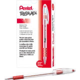 Pentel® R.S.V.P.® Ball Point Pen Medium Point Red 12/box