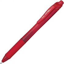 Pentel® EnerGel® X Retractable Gel Pens 0.7 mm Red