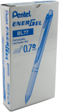 Pentel® EnerGel® X Retractable Gel Pens 0.7 mm Blue 12/box