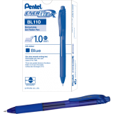 Pentel® EnerGel® X Retractable Gel Pens 1.0 mm Blue 12/box