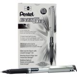 Pentel® EnerGel® Liquid Gel Pens 0.7mm Black 12/box