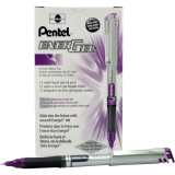 Pentel® EnerGel® Liquid Gel Pens 0.7mm Violet 12/box