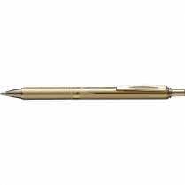 Pentel® EnerGel® Alloy Retractable Gel Pen 0.7 mm Gold Barrel Black Ink