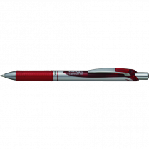Pentel® EnerGel® Retractable Gel Pen 0.7 mm Red 12/box