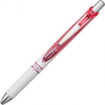 Pentel EnerGel Pearl Retractable Liquid Gel Pen 0.7 mm Pink