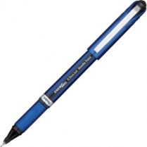 Pentel EnerGel NV Liquid Gel Pens 0.5mm Blue Barrel Black Ink