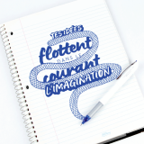 Pentel&reg; Floatune Roller Ball Pen 0.8 mm Blue