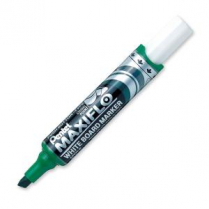 Pentel Maxiflo Chisel Whiteboard Marker Green