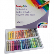 Pentel Arts® Oil Pastels Assorted Colours 36/pkg