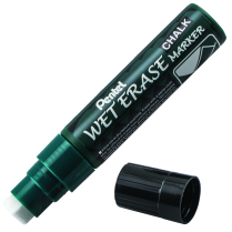 Pentel Wet Eraser Chalk Marker Jumbo Chisel Black