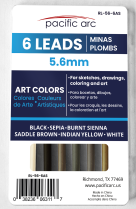 Pacific Arc Art Colour Leads 5.6mm 6/Set