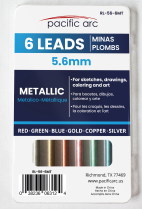 Pacific Arc Metallic Leads 5.6mm 6/Set