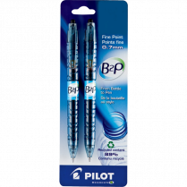 Pilot® BeGreen® B2P Retractable Gel Pen 0.7 mm Black 2/pkg