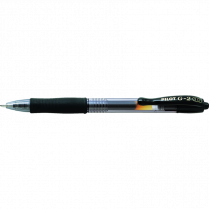 Pilot® G2® Retractable Gel Pens 1.0 mm Black 12/box