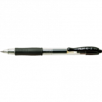 Pilot® G2® Retractable Gel Pens 0.5 mm Black 12/box