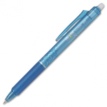 Pilot FriXion Retract Clicker Erasable Gel Ball Pen 0.5 mm Turquoise