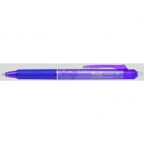 Pilot® FriXion® Ball Clicker Retractable Erasable Gel Pen 0.5 mm Purple 12/box