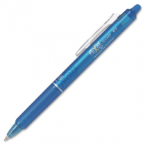 Pilot FriXion Retract Clicker Erasable Gel Ball Pen 0.7 mm Turquoise