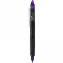 Pilot® FriXion® Point Clicker Retractable Erasable Gel Pens 0.5 Purple 12/box